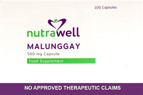 Malunggay: Here to save your health .